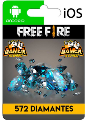 Free Fire: 520 Diamantes + 52 Bonus Diamantes