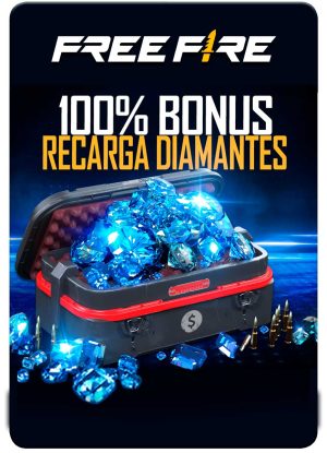 FREE FIRE – Doble de Diamantes – desde 200 Diamantes a 4400 Diamantes