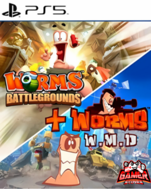 Worms Battlegrounds + Worms W.M.D – PlayStation 5