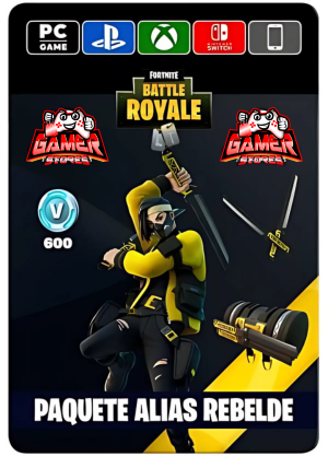 Fortnite – Paquete de Inicio – Alias Rebelde