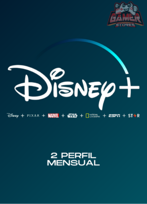 Disney Plus - 2 Perfiles Mensul