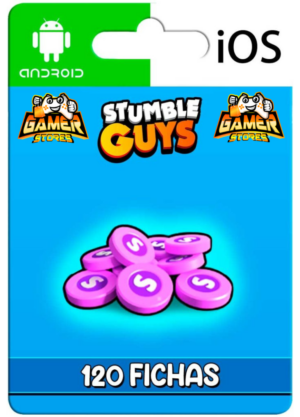 Stumble Guys – 120 Fichas Stumble