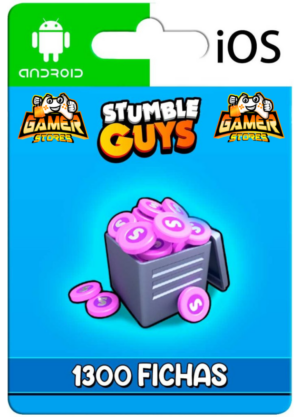 Stumble Guys – 1300 Fichas Stumble
